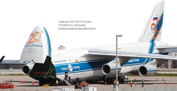 АН-124 «Руслан» - тяжелый военно-транспортный самолет Украины и России