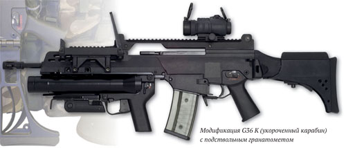 Heckler & Koch G36 штурмовая винтовка