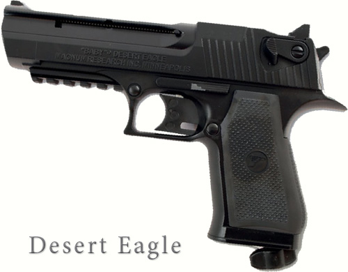 Пистолеты Desert Eagle и Jericho