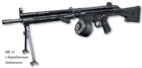 Heckler & Koch HK 21, HK 23, HK 11 и HK 13 иностранные ручные пулемёты