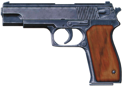Пистолет ОЦ-27 Бердыш