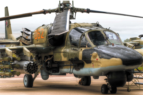 Боевой вертолет Ка-52