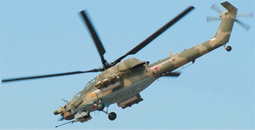Ми-28Н ударный вертолет Ночной охотник