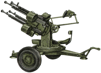 Зенитная установка на базе пулемета ДШК