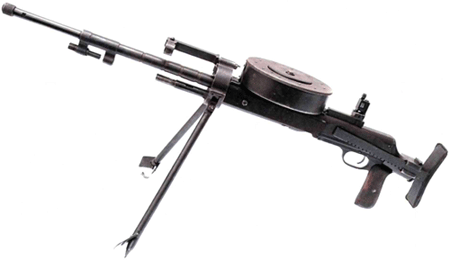 Танковый ручной пулемет системы Дегтярева (ДТ)